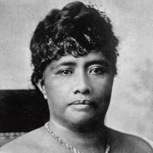 Black & white photo of Queen Liliuokalani